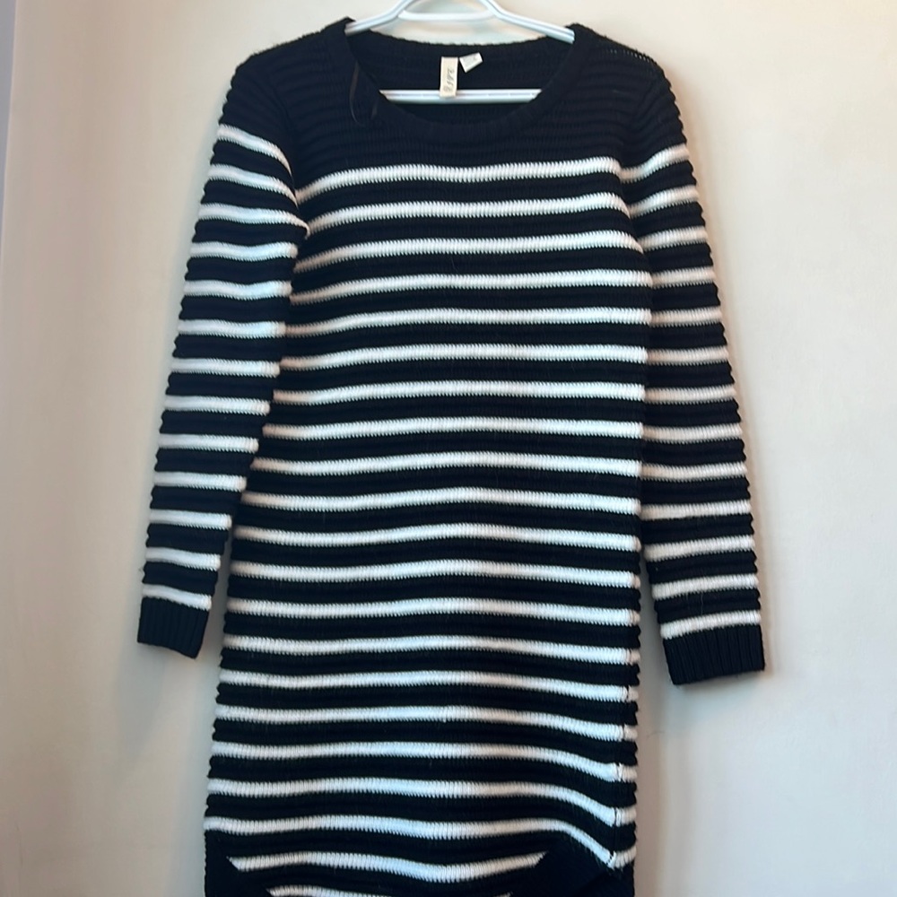 Knit sweater dress